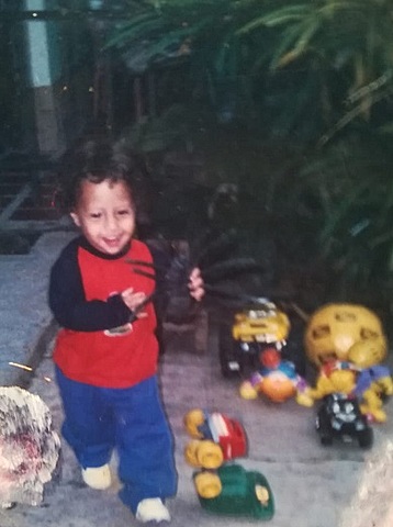 Primera vez caminando.