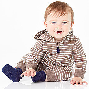 Jacob is well taken for in the first 18 months of his life. When he cries, his parents are loving and responsive to his needs.