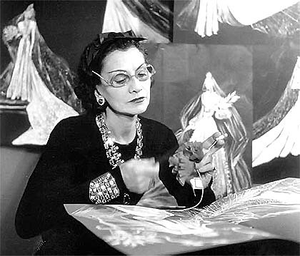 She reopened his haute couture house