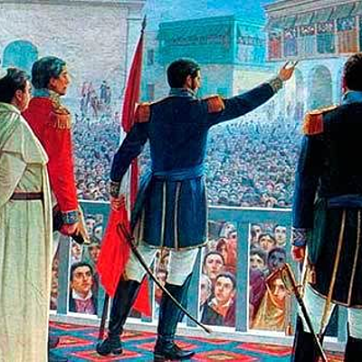 Timeline: LA INDEPENDENCIA DEL PERU