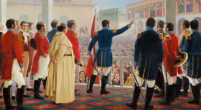Proclamacion de la Independencia