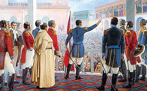 Proclamacion de la Independencia