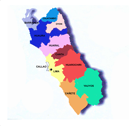 FEB 12, 1821 Creacion de 4 primeros departamentos