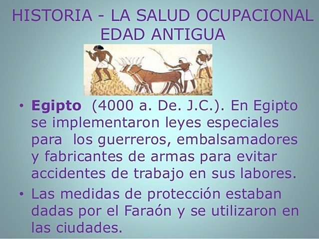 EDAD ANTIGUA - EGIPTO