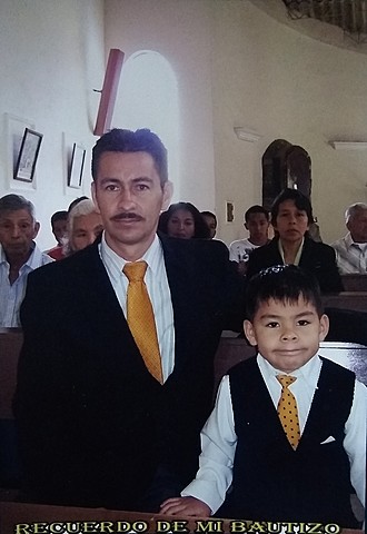 el día de mi bautizo