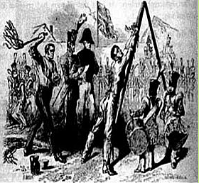 Catholics were flogged