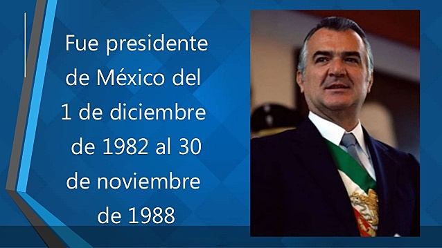 1982 MIGUEL DE LA MADRID HURTADO