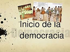 INICIO DE LA DEMOCRACIA