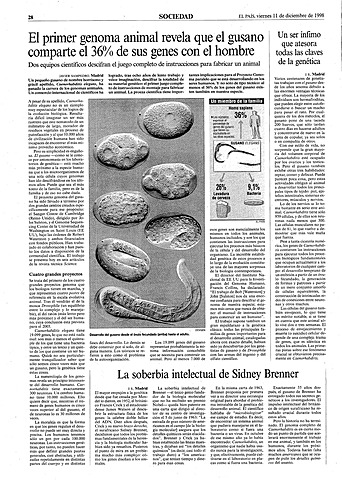 Publicaron primer genoma