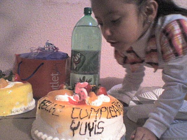 5 AÑITOS DE MI HIJA