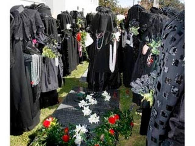 Cains Merry Widows formed to morn the death of their "beloved" husband