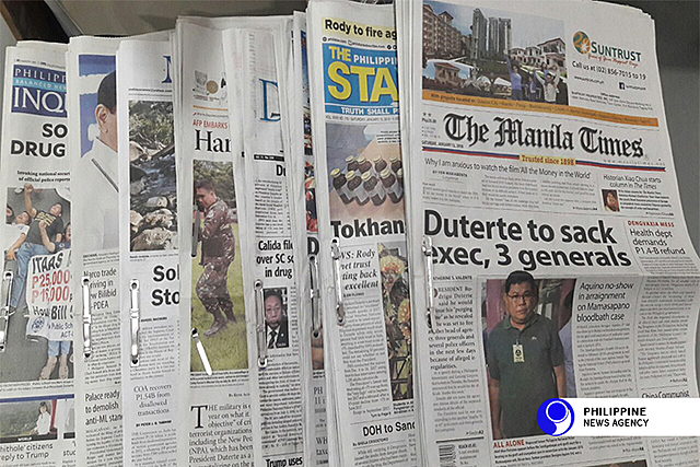 FIRST EXPOSURE OF NEWSPAPER