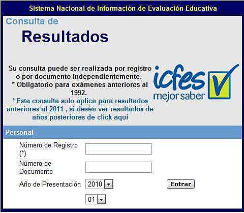 Recibí los resultados