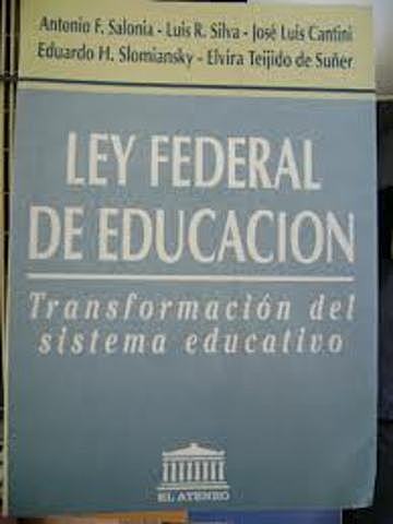 Ley Federal de Educación de 1973