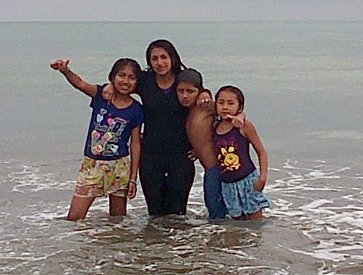 LLEGADA A LAS PLAYAS- ECUADOR