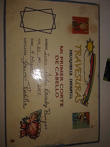 Mi primer corte de cabello