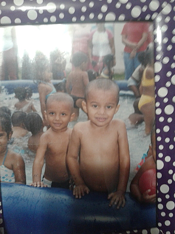 Mi primera ves en una piscina