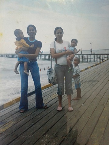 La primera ves que fui a la playa