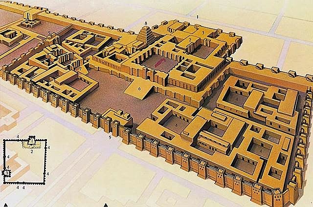 Palacio de Sargon II, Khorsabad (MESOPOTAMIA)