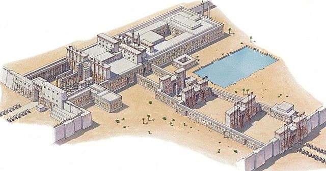 Templo de Amon, en Karnak (EGIPTO)