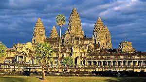 The Khmer Empire is founded in Cambodia