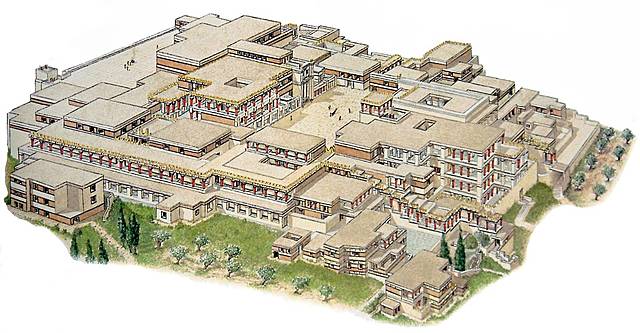 Palacio de Cnossos (GRECIA)