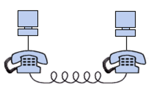 Lawrence G. Roberts y Thomas Merrill