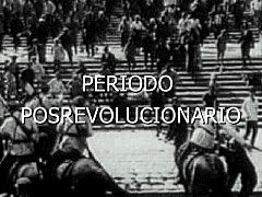 Periodo postrevolucionario