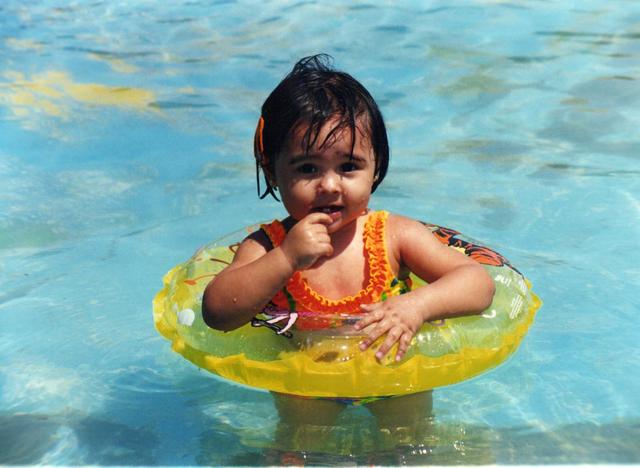 Went I learnt how to swim