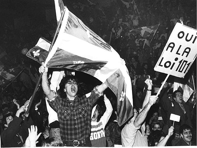 Bill 101 is Passed into Law in Quebec