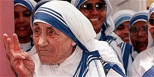 VISITA DE LA MADRE TERESA DE CALCUTA