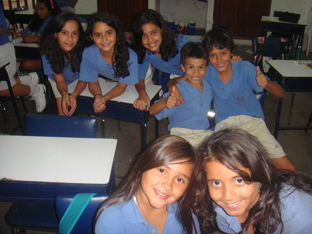 When I got in the school