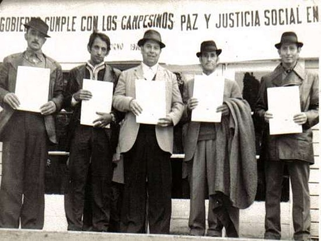 CULMINACIÓN DE LA REFORMA AGRARIA