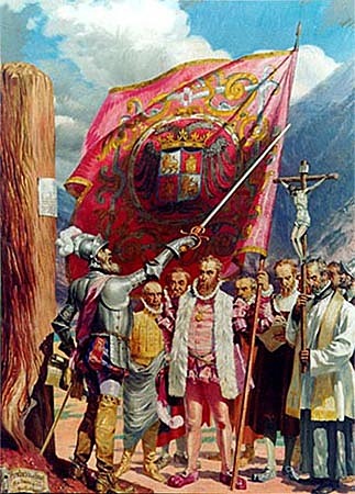 Pizarro Funda la ciudad de Lima