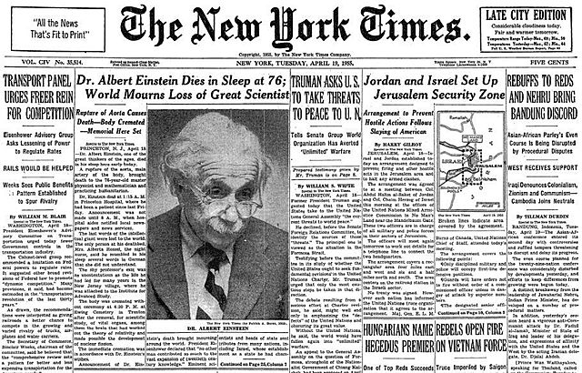 Contribuciones y muerte.