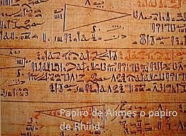 Geometría en Egipto.