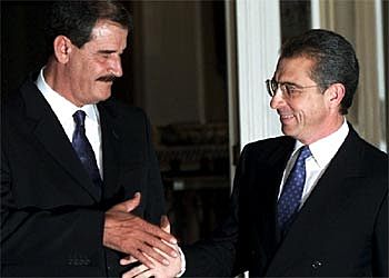 ERNESTO ZEDILLO Y VICENTE FOX