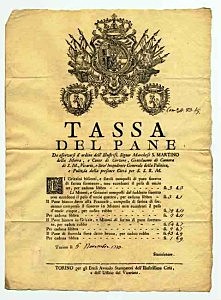 Abolizione della tassa sul macinato