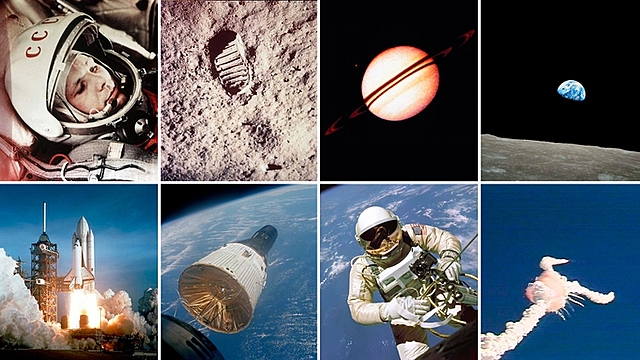 Conquista del espacio.