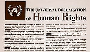 Declaración Universal de los derechos humanos