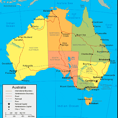 Timeline: australian history