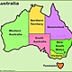 Map of australia