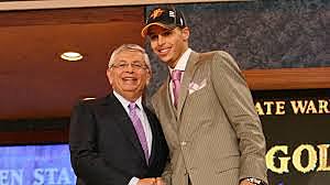 Warriors draft Guard Steph Curry