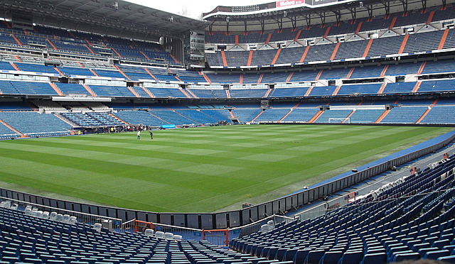 The Santiago Bernabeu
