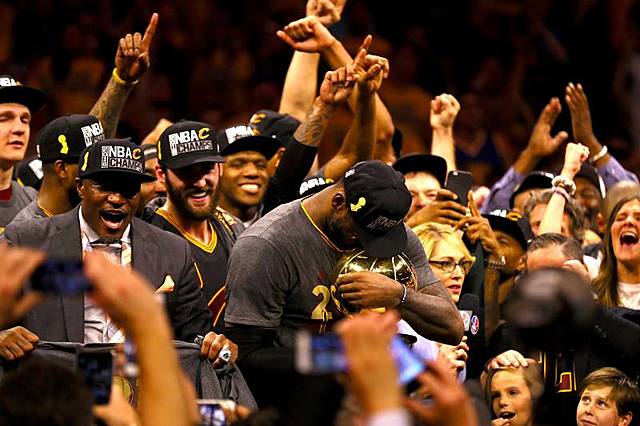 Warriors Throw 3-1 lead in NBA Finals