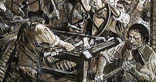 Luddites Attack Machines