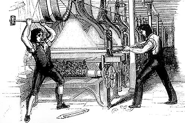 Luddite rebellion begins