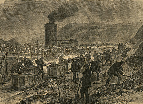 236 million tons of coal mined in Great Britain