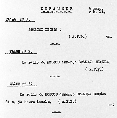 Mort de Staline
