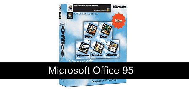 Microsoft office 95